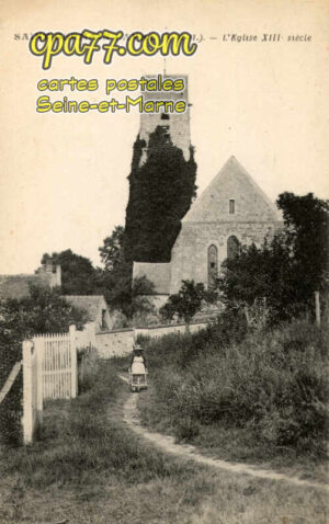 St Germain Laval (Seine-et-Marne) - L&rsquo;Eglise XIIIe siècle