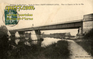 St Germain Laval (Seine-et-Marne) - Environs de Montereau – Pont sur la Seine – Ligne de l&rsquo;Est : Saint-Germain-Laval