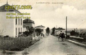 St Germain Laval (Seine-et-Marne) - Avenue de la Gare