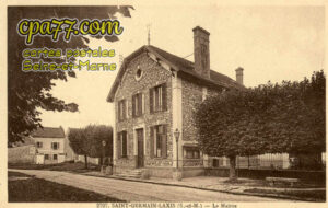 St Germain Laxis (Seine-et-Marne) - La Mairie