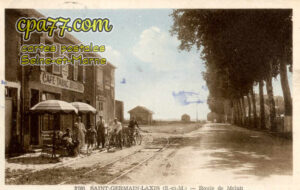 St Germain Laxis (Seine-et-Marne) - Route de Melun