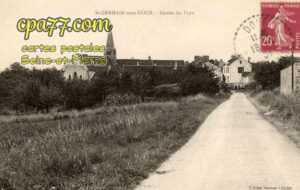 St Germain Sous Doué (Seine-et-Marne) - Entrée du Pays