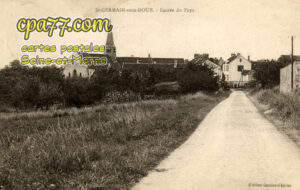 St Germain Sous Doué (Seine-et-Marne) - Entrée du Pays