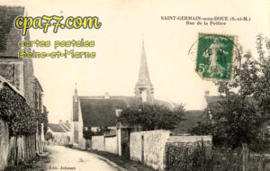 St Germain Sous Doué (Seine-et-Marne) - Rue de la Potière