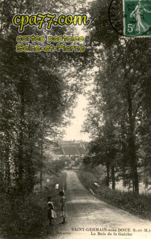 St Germain Sous Doué (Seine-et-Marne) - Le Bois de la Guiche