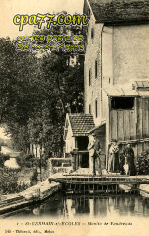 St Germain Sur École (Seine-et-Marne) - Moulin de Vaudrenas