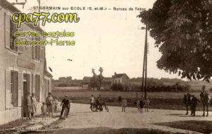 St Germain Sur École (Seine-et-Marne) - Bureau de Tabac