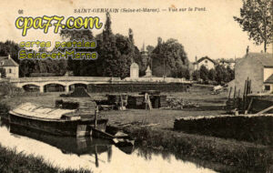 St Germain Sur Morin (Seine-et-Marne) - Vue sur le Pont
