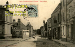 St Germain Sur Morin (Seine-et-Marne) - Rue de Paris