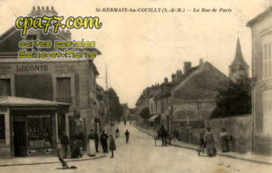 St Germain Sur Morin (Seine-et-Marne) - La Rue de Paris