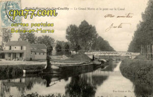 St Germain Sur Morin (Seine-et-Marne) - Le Grand Morin et le Pont sur le Canal