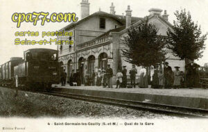 St Germain Sur Morin (Seine-et-Marne) - Quai de la Gare