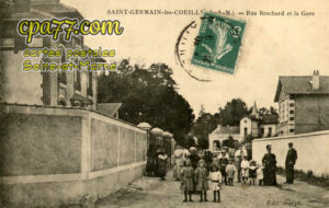 St Germain Sur Morin (Seine-et-Marne) - Rue Brochard et la Gare
