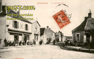St Hilliers (Seine-et-Marne) - La Rue Principale