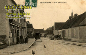 St Hilliers (Seine-et-Marne) - Rue Principale