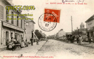 St Jean Les Deux Jumeaux (Seine-et-Marne) - La Grande Rue