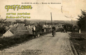 St Jean Les Deux Jumeaux (Seine-et-Marne) - Route de Montceaux