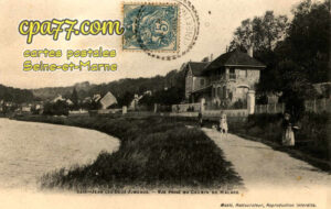 St Jean Les Deux Jumeaux (Seine-et-Marne) - Vue prise du Chemin de Halage