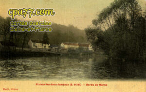 St Jean Les Deux Jumeaux (Seine-et-Marne) - Bords de Marne (toilée état décollée)