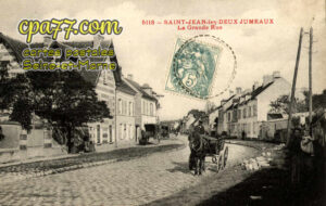 St Jean Les Deux Jumeaux (Seine-et-Marne) - La Grande Rue