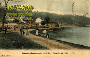 St Jean Les Deux Jumeaux (Seine-et-Marne) - Vue prise du Patis (en l&rsquo;état)