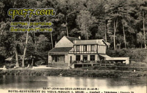 St Jean Les Deux Jumeaux (Seine-et-Marne) - Hôtel-Restaurant du Vieux-Moulin