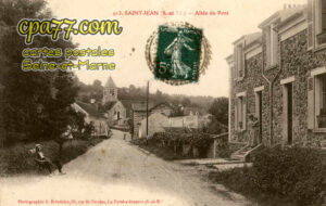 St Jean Les Deux Jumeaux (Seine-et-Marne) - Allée du Pont