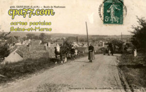 St Jean Les Deux Jumeaux (Seine-et-Marne) - Route de Montceaux