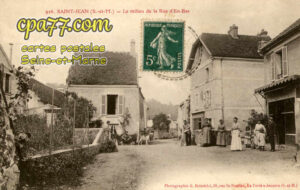 St Jean Les Deux Jumeaux (Seine-et-Marne) - Le Milieu de la Rue d&rsquo;En-Bas