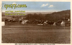 St Loup De Naud (Seine-et-Marne) - Panorama de Courton-le-Bas