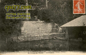 St Loup De Naud (Seine-et-Marne) - La Fontaine