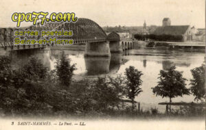 St Mammès (Seine-et-Marne) - Le Pont