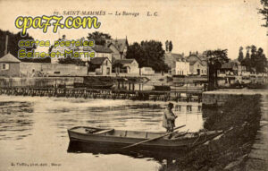 St Mammès (Seine-et-Marne) - Le Barrage