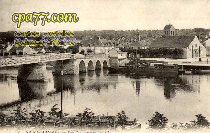 St Mammès (Seine-et-Marne) - Vue Panoramique