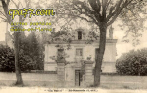 St Mammès (Seine-et-Marne) - « Villa Marcel »