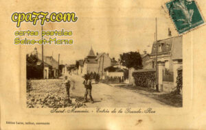 St Mammès (Seine-et-Marne) - Entrée de la Grande-Rue