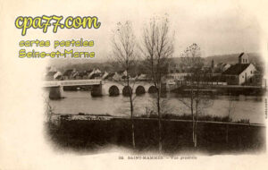 St Mammès (Seine-et-Marne) - Vue générale