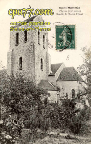 St Mammès (Seine-et-Marne) - L&rsquo;Eglise (XIIe siècle) – Chapelle de l&rsquo;Ancien Prieuré