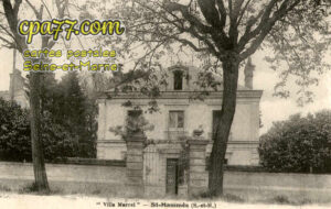 St Mammès (Seine-et-Marne) - « Villa Marcel »