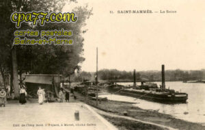 St Mammès (Seine-et-Marne) - La Seine