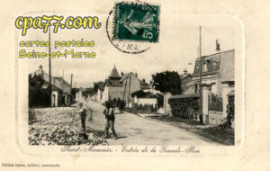 St Mammès (Seine-et-Marne) - Entrée de la Grande-Rue