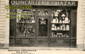 St Mammès (Seine-et-Marne) - Quincaillerie Senasson – Quai de Seine