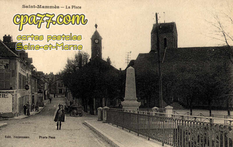 St Mammès (Seine-et-Marne) - La Place