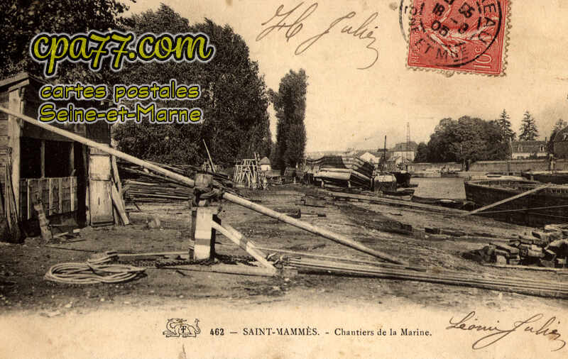 St Mammès (Seine-et-Marne) - Chantiers de la Marine