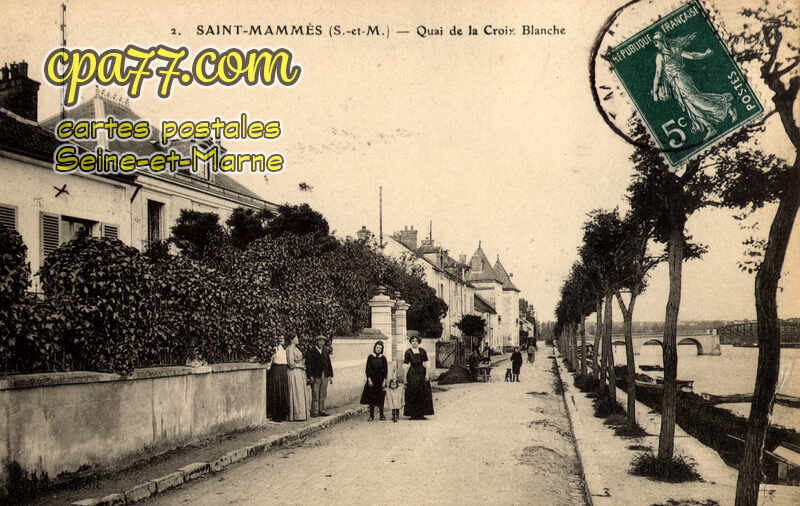 St Mammès (Seine-et-Marne) - Quai de la Croix Blanche (en l&rsquo;état)