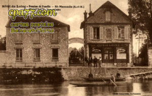 St Mammès (Seine-et-Marne) - Hôtel du Loing 6 Pension de Famille