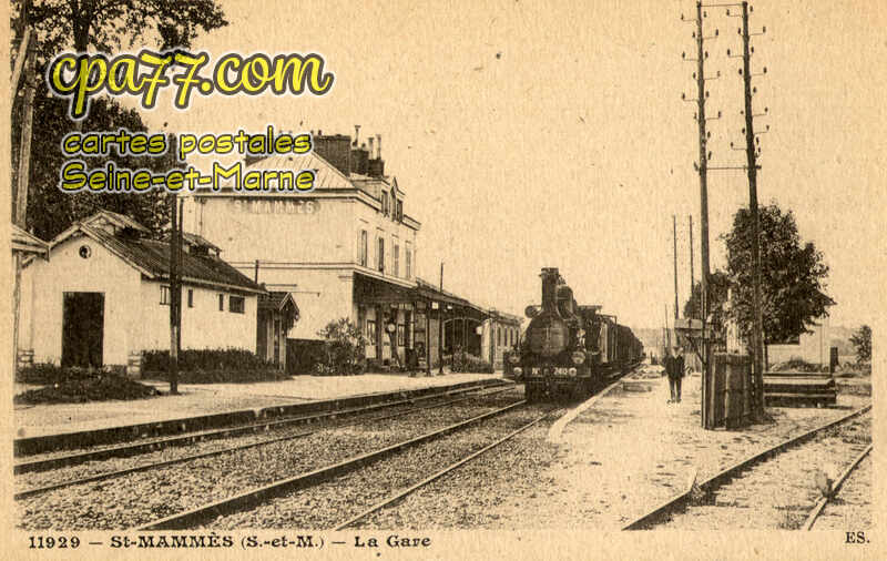 St Mammès (Seine-et-Marne) - La Gare