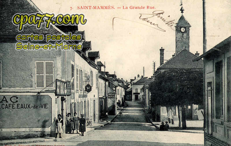 St Mammès (Seine-et-Marne) - La Grande Rue