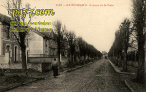 St Mard (Seine-et-Marne) - Avenue de la Gare