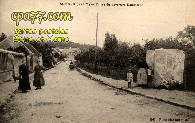St Mard (Seine-et-Marne) - Entrée du Pays vers Dammartin